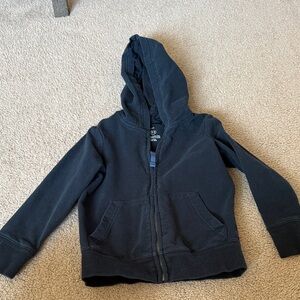 Primary Dark Navy Zip Hoodie for Kids